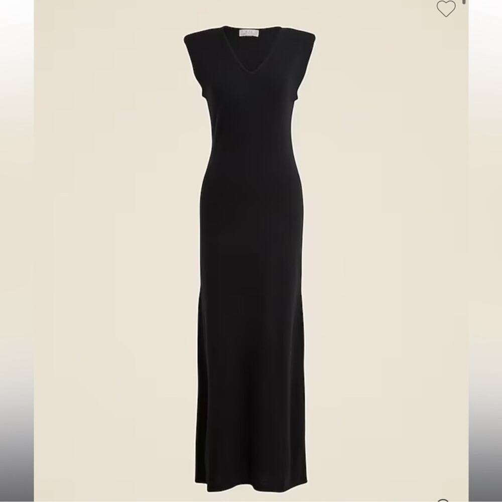 J.Crew Spring Street featherweight cashmere V-neck sweater-dress